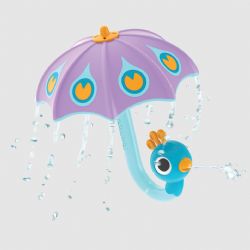 YOOKIDOO - JEU DE BAIN - REMPLIS & PLUIE PARAPLUIE PAON - MAUVE (0425)